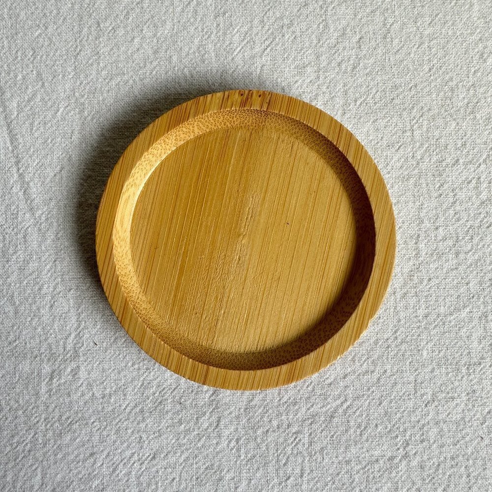 Wooden Bamboo Plant Saucer Drip Tray - Picture 11 of 14